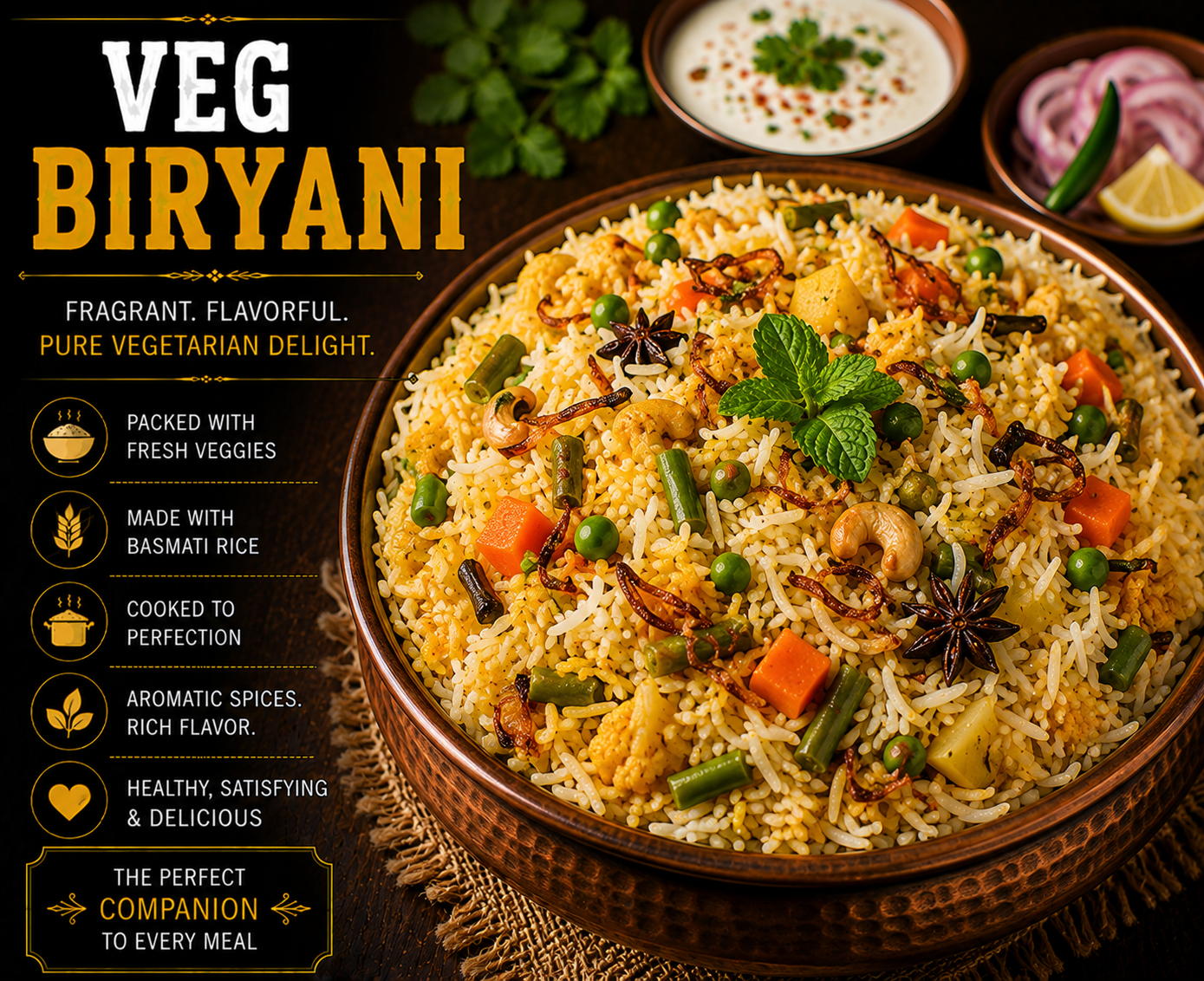 Veg biryani