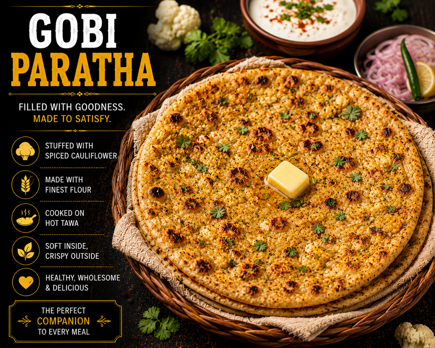 Gobi paratha
