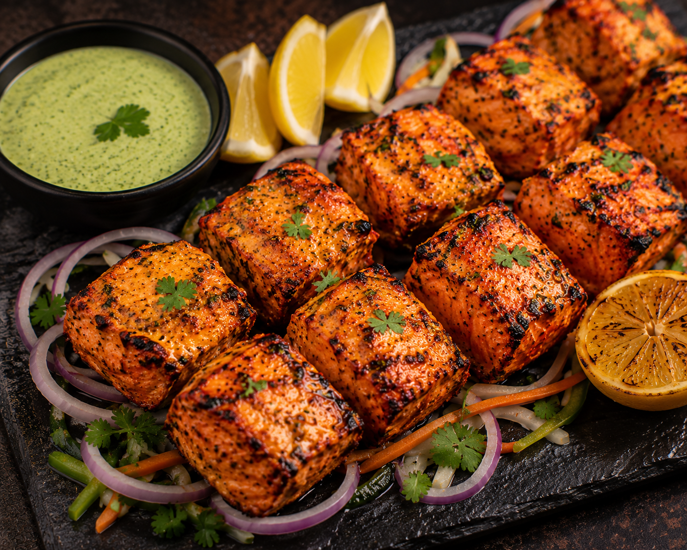 Salmon Tikka